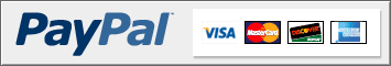 I accept payment through PayPal!, the 
#1 online payment service!